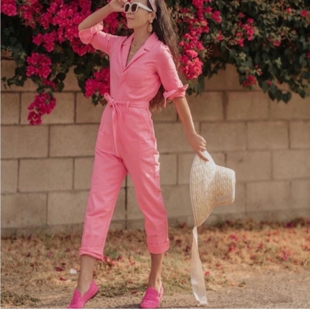 J. Crew Pink Jumpsuit
